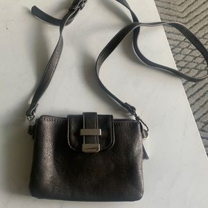 Charcoal Cross Body Purse